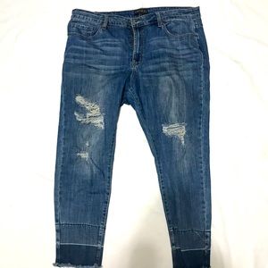 Forever 21 plus cropped boyfriend jeans 18